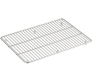 kohler k-5196-st cairn large stainless steel, 19-1/2” x 14”, for k-8207 sink rack, 19-1/2" x 14"