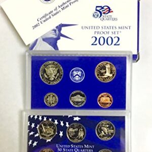 2002 S United States Mint Proof Set Proof