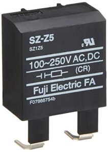 fuji electric sz-z5 surge suppressor, 100-250 vac/vdc, resistor-capacitor, for use with sc-e02x, sc-e03x, sc-e04x and sc-e05x contactors