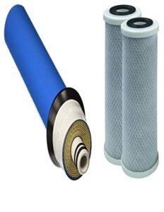 cfs complete filtration services - 1-year replacement filter kit with membrane for rainsoft uf50 reverse osmosis system -