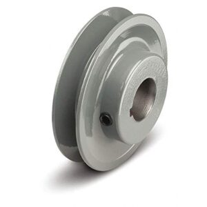 tb wood's 7/8" fixed bore standard v-belt pulley, for v-belt section: 3l, 4l, a, ax ak3278-1 each