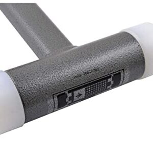 HHIP Pro Series 7080-0302 Vertex Dead Blow Hammer, Deadblow Mallet w/UPE Plastic Face, 1.2” Diameter Steel Shot Head, Non-Marring, 16 oz