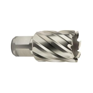 jancy slugger by fein - hss annular cutter with premium m2 high speed steel - 3/4" straight shank, 1" depth, 1" diameter - 63134254041