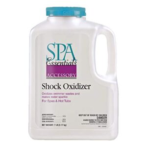 spa essentials 22844000 hot tub shock and oxidizer sanitizer & cleaner, 7 pounds