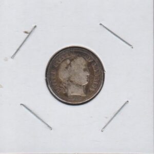 1916 Barber or Liberty Head (1892-1916) Dime Very Good