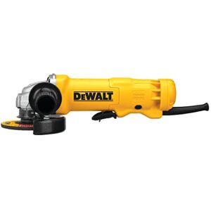 DEWALT Angle Grinder, 4-1/2-Inch, 11-Amp, 11,000 RPM, With Dust Ejection System, Corded (DWE402W)