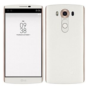 lg v10 h960a 32gb factory unlocked 4g smartphone - international version - no warranty (white)