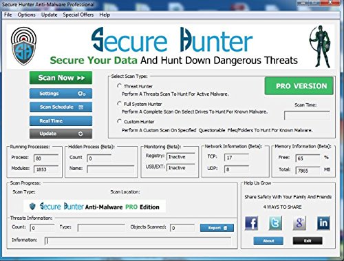Secure Hunter Anti Malware PRO