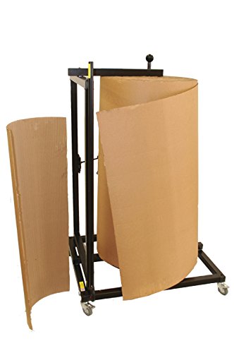 Bubble Dispenser - Vertical, Single Face Corrugated, Poly and Foam Dispenser - Fits 48" Roll (1 Dispenser) - EP-6550-48