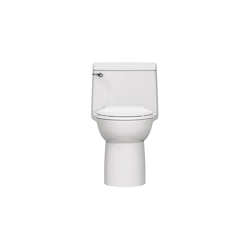 American Standard 2004314.020 Champion 4 One-Piece Toilet with Toilet Seat, Elongated Front, Standard Height, White, 1.6 gpf