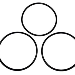 Captain O-Ring - (3 Pack) Replacement WHKF-C8 O-Rings for Whirlpool WHKF-DWHV, WHKF-DWH & WHKF-DUF Water Filter Housing