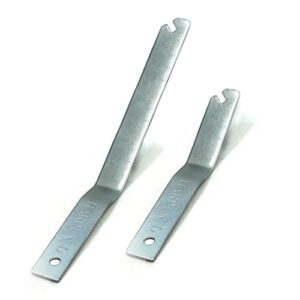 t-screw security wrench - t screw wrench - t lock wrench for security picture hangers - set of 2