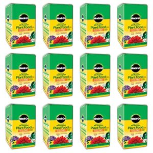 miracle-gro water soluble all purpose plant food, plant fertilizer, 8 oz. (12-pack)
