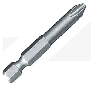 drill america ins2pr-2 phillips reduced shank power bit (pr2-2), 2, 1 count (pack of 1)