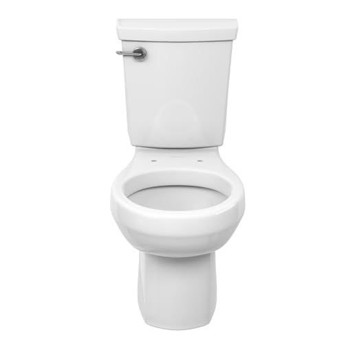 American Standard 288DA114.020 H2Optimum Two-Piece Toilet, Round Front, Standard Height, White, 1.1 gpf