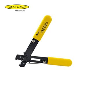 Miller 101-S Adjustable Wire Stripper for Working Technicians, Electricians, and Installers, Grounded