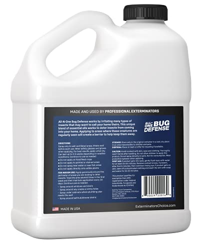 Exterminators Choice All N One Bug Defense | 1 Gallon | Non-Toxic Insect Repellent | Quick and Easy Pest Control to Keep Bugs Away