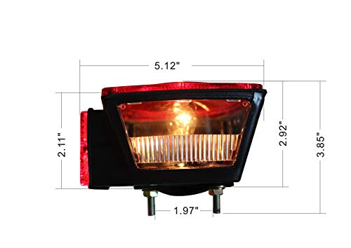 MAXXHAUL 70094 12V Trailer Light Kit (for Trailers Under 80")