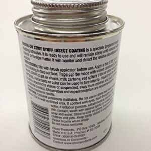 Olson Sticky Stuff Brush On Insect Trap Coating 8oz. with Brush Cap