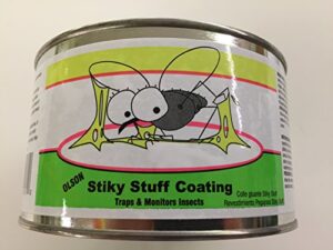 olson sticky stuff brush on insect trap coating safe non-toxic 1 quart