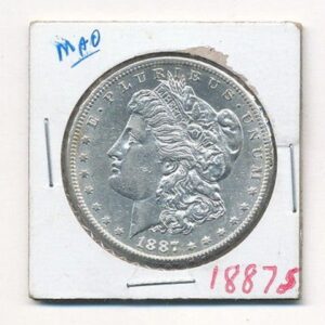 1887 S Morgan Dollar $1 Brilliant Uncirculated