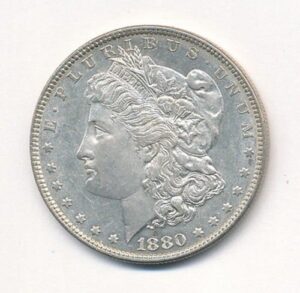 1880 p morgan dollar seller choice gem bu