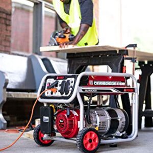 A-iPower SUA5000 5000 Watt Portable Generator Small Gas Powered For Jobsite, RV, and Home Backup Emergency