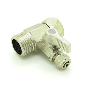 1/2" to 1/4" feed water adapter ball valve faucet tap reverse osmosis