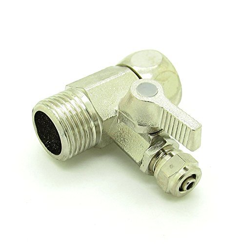 1/2" to 1/4" Feed Water Adapter Ball Valve Faucet Tap Reverse Osmosis