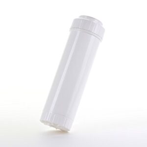 Hydronix EC-2510W White Empty Standard Size Water Filter Cartridge, Durable Construction Universal Pre/Post Use 2.5 x 10