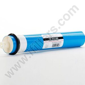 Hydron TW-1812-50 DI or RO Reverse Osmosis Membrane Replacement 50 GPD, Fits Any Standard RO Unit