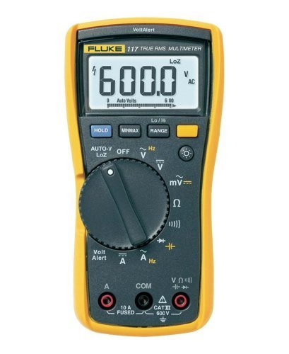 Fluke - 117CAL 117 Electricians True RMS Multimeter with a NIST-Traceable Calibration Certificate with Data