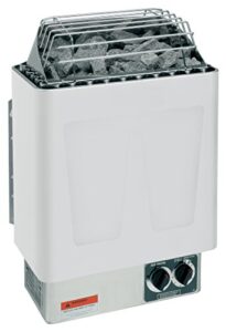 harvia kip 8kw, 240v-1ph electric sauna heater with built in controls (includes sauna stones)