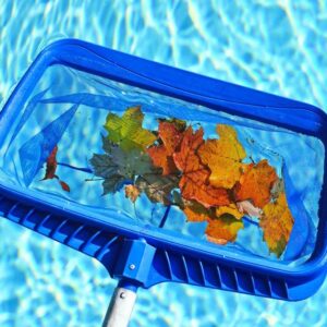 SplashTech Plastic Pool Leaf Rake Head, 20 x 16.5 Large Deep Bag - Pool Rake Head for Standard 1.25" Telescoping Pole - Durable Poly Mesh Pool Cleaning Net for Leaves, Bugs, or Debris