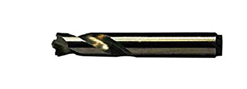 Viking Drill and Tool 37671 Twin End Type 187 Gold Cobalt Spot-Weld Drill Bit (5 Pack), 8mm/3.62"