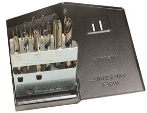 viking drill and tool 57990 sp-18tdm type 21-ub spiral point plug style magnum super premium tap/drill set