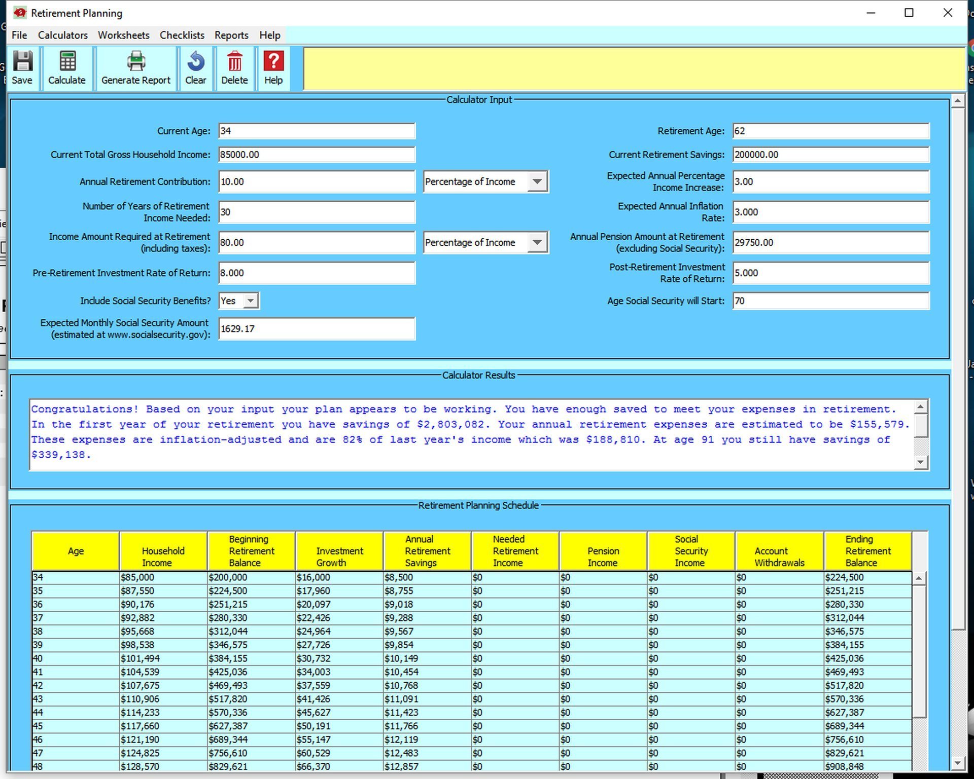 Retirement Planning Toolkit Deluxe 1.0 [Download]