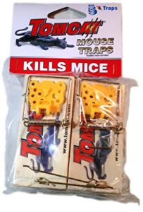 tomcat wooden mouse traps, new 5 pack!