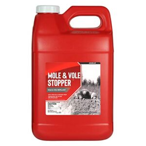 messina wildlife mole & vole stopper granular repellent - safe & effective, all natural food grade ingredients; repels moles and voles; ready to use, 12 lb