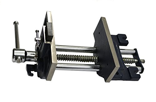 Groz 39007 Quick Release Woodworking Vise, with Trigger for Quick Adjustment
