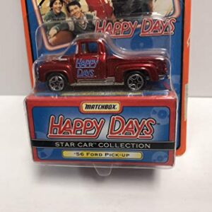 HAPPY DAYS TV Show '56 Ford Pick-Up Matchbox Star Car Collection Special Edition diecast