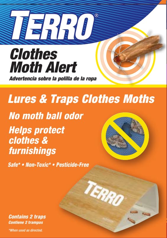 Safer Brand T720 Terro Clothes Moth Alert Traps-T720, 1-Pack