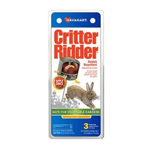 havahart critter ridder rabbit repellent cr5600, brown/a