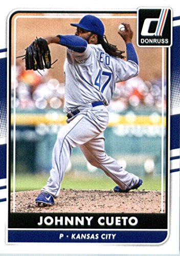 2016 Donruss #153 Johnny Cueto Kansas City Royals Baseball Card-MINT