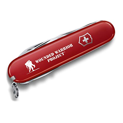 Victorinox Swiss Army Multi-Tool, Fieldmaster Pocket Knife, Red