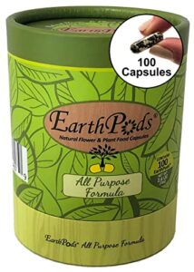 earthpods organic indoor plant fertilizer spikes – all purpose house plant food sticks (100 concentrated capsules) – potted plants – best gardening gifts for women – made in usa