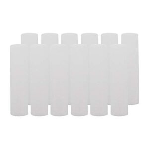 tier1 10 micron 10 inch x 2.5 inch | 12-pack spun wound polypropylene whole house sediment water filter replacement cartridge | compatible with pentek p10-10, hydronix sdc-25-1010, home water filter