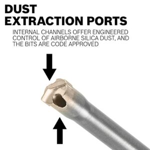BOSCH DXS2104 SDS-plus Speed Clean Dust Extraction Bit, 5/8" x 15"