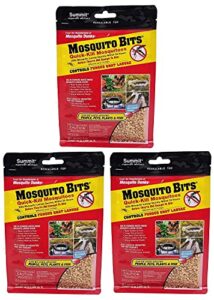summit 116-12 quick kill mosquito bits, 8-ounce (3 bottles)