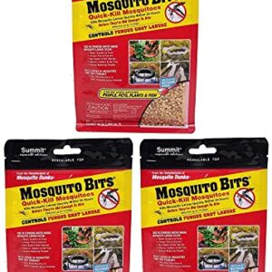 Summit 116-12 Quick Kill Mosquito Bits, 8-Ounce (3 Bottles)